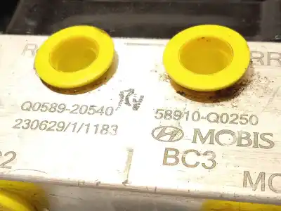 Автозапчастина б/у абс для hyundai bayon (bc3) 1.2 mpi посилання на oem iam 58910q0250 6158941600 q058920540