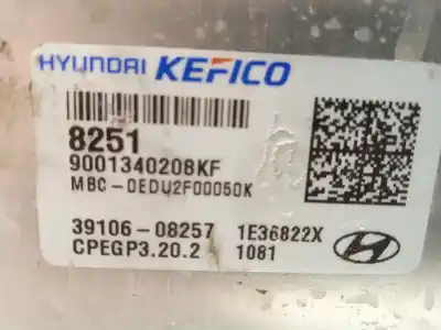 Автозапчастина б/у ебу контролер двигуна для hyundai bayon (bc3) 1.2 mpi посилання на oem iam 3910608257  