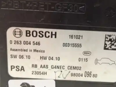 Автозапчастина б/у електронний модуль для ds ds 4 / ds 4 crossback (nx_) 1.2 thp 130 (nxhnym) посилання на oem iam 9800409680 0263004456 