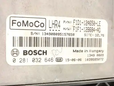 Автозапчасти б/у блок управления двигателем за ford c-max (ceu) trend ссылки oem iam f1d112a650le 0281032646 