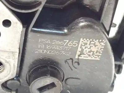 Автозапчастина б/у замок заднього правого дверя для citroen c3 aircross ii (2r_, 2c_) 1.2 puretech 110 (2rhnzb, 2rhnzw, 2rhnpx, 2rhnpj) посилання на oem iam 266765  9826676580
