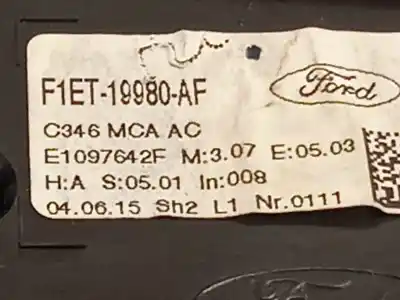 Second-hand car spare part climate control for ford c-max (ceu) trend oem iam references f1et19980af  2149908