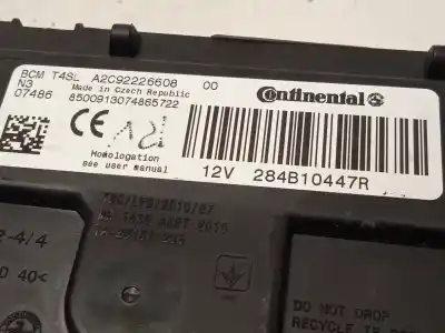 Second-hand car spare part body control unit for renault clio iv (bh_) 0.9 tce 90 oem iam references 284b10447r a2c92226608 