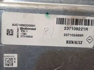 Second-hand car spare part ecu engine control for renault clio iv (bh_) 0.9 tce 90 oem iam references 237109221r a2c1692220001 237105499r