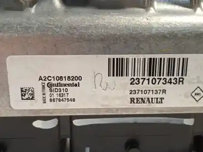 Pièce détachée automobile d'occasion calculateur moteur ecu pour renault scénic iv (j9_) 1.5 dci 110 références oem iam 237107343r a2c10818200 237107137r