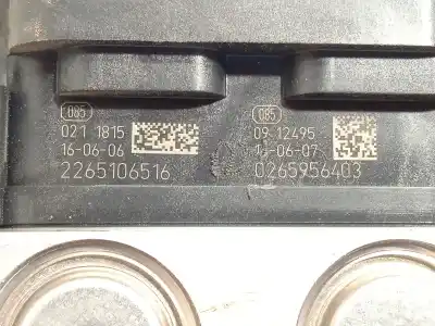 Second-hand car spare part abs for renault captur i (j5_, h5_) 1.5 dci 90 oem iam references 476601203r 269722 0265956403