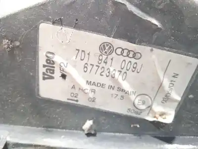 Автозапчастина б/у ліва фара для vw transporter iv autobús (70b, 70c, 7db, 7dk, 70j, 70k, 7dc, 7 2.5 tdi посилання на oem iam 7d1941009j 67723370 7d1941009h