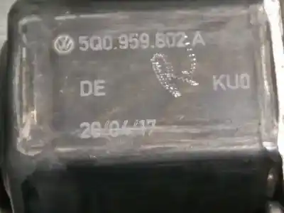 Автозапчастина б/у регулятор скла заднього правого для volkswagen tiguan (5n2) 2.0 tdi посилання на oem iam 5na839462c 5q0959802a 