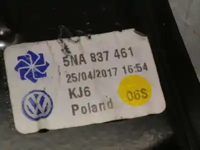 Автозапчасти б/у регулятор стекла переднего левого за volkswagen tiguan (5n2) 2.0 tdi ссылки oem iam 5na837461 5q0959802c 