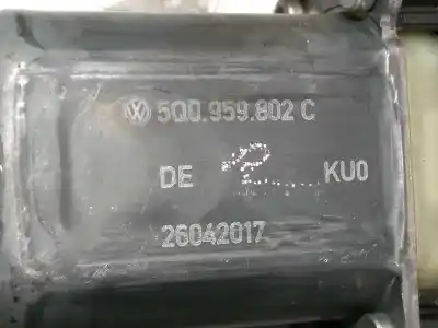 Автозапчасти б/у регулятор стекла переднего левого за volkswagen tiguan (5n2) 2.0 tdi ссылки oem iam 5na837461 5q0959802c 