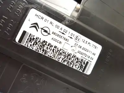 İkinci el araba yedek parçası sag far için citroen jumpy furgón (v_) 2.0 bluehdi 120 oem iam referansları 9808567680  