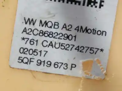Автозапчастина б/у індикатор для volkswagen tiguan (5n2) 2.0 tdi посилання на oem iam 5qf919673p  