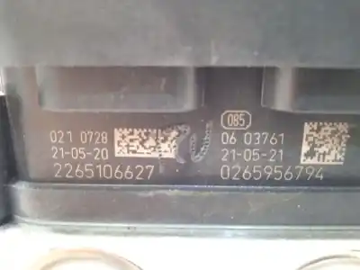 Peça sobressalente para automóvel em segunda mão abs por renault captur ii (hf_) tce 140 (hfn0) referências oem iam 476608568r 970112 2265106627