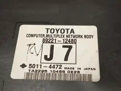 Pezzo di ricambio per auto di seconda mano modulo elettronico per toyota auris (_e15_) 1.8 hybrid (zwe150_) riferimenti oem iam 8922112480 50114472 