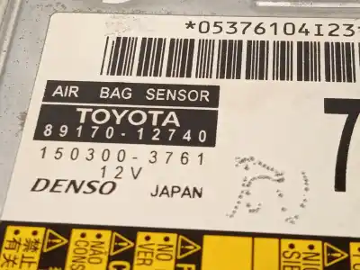Автозапчастина б/у блок управління подушками безпеки для toyota auris (_e15_) 1.8 hybrid (zwe150_) посилання на oem iam 8917012740 1503003761 