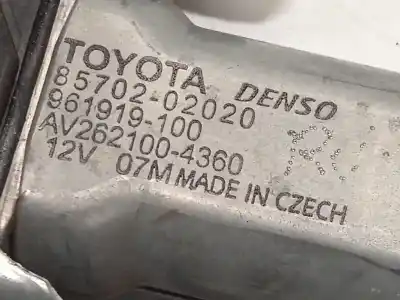 Автозапчастина б/у регулятор скла заднього правого для toyota auris (_e15_) 1.8 hybrid (zwe150_) посилання на oem iam 8570202020  