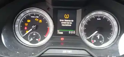 Second-hand car spare part dashboard for skoda octavia iii combi (5e5, 5e6) 1.6 tdi oem iam references 5e0920751d  