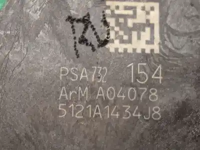 Автозапчастина б/у замок дверей заднього лівого для citroen c5 iii (rd_) 2.0 hdi 165 посилання на oem iam 732154  9800618780