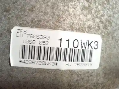 Pezzo di ricambio per auto di seconda mano riduttore per bmw x6 (e71, e72) xdrive 35 d riferimenti oem iam 7606390 6ph28x wk3