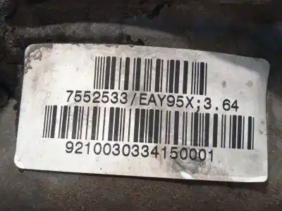 Second-hand car spare part front differential for bmw x6 (e71, e72) xdrive 35 d oem iam references 7552533  31507612956