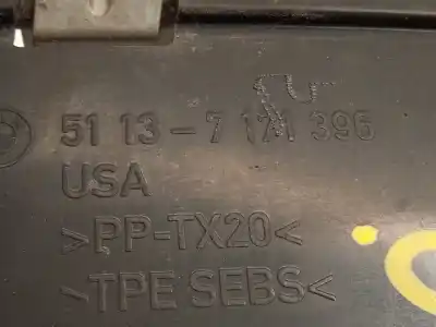 Second-hand car spare part front grille for bmw x6 (e71, e72) xdrive 35 d oem iam references 51317157688 51137185224 51137171396