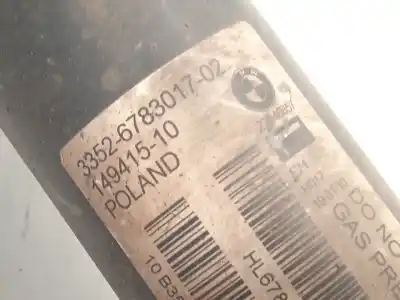 Peça sobressalente para automóvel em segunda mão amortecedor traseiro esquerdo por bmw x6 (e71, e72) xdrive 35 d referências oem iam 33526783017  