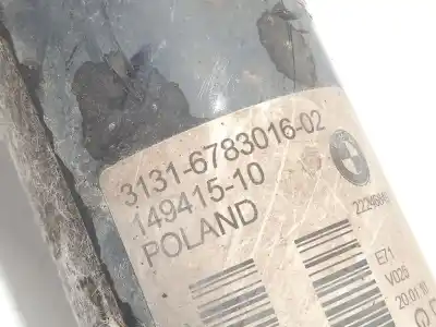 Second-hand car spare part front right shock absorber for bmw x6 (e71, e72) xdrive 35 d oem iam references 31316783016  