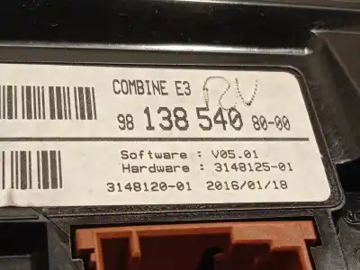 Автозапчасти б/у приборная доска за citroen c4 cactus 1.2 thp 110 ссылки oem iam 9813854080  