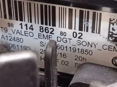 Автозапчасти б/у многофункциональный дисплей за citroen c4 cactus 1.2 thp 110 ссылки oem iam 9811486280  98010025zd