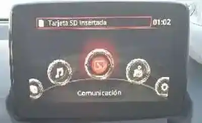 Автозапчастина б/у багатофункційний дисплей для mazda cx-3 (dk) 2.0 skyactiv-g (dk5w dk6w) посилання на oem iam d23n611j0  