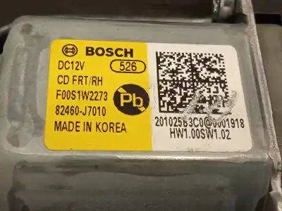 Автозапчасти б/у регулятор стекла переднего правого за kia xceed (cd) 1.5 t-gdi ссылки oem iam 82480j7010 f00s1w2273 82460j7010