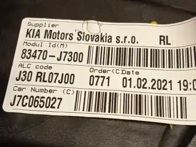 Автозапчастина б/у регулятор склона задній лівий для kia xceed (cd) 1.5 t-gdi посилання на oem iam 83470j7300 f00s1w2280 83450j7000
