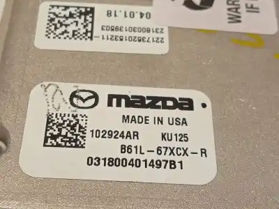 Автозапчастина б/у електронний модуль для mazda cx-3 (dk) 2.0 skyactiv-g (dk5w dk6w) посилання на oem iam b61l67xcxr  