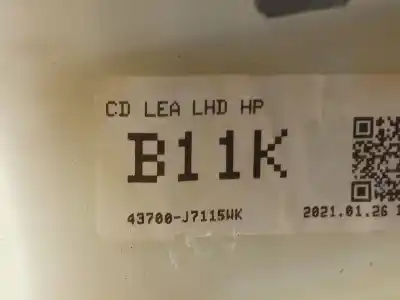 Автозапчасти б/у рычаг переключения передач за kia xceed (cd) 1.5 t-gdi ссылки oem iam 43700j7115wk  