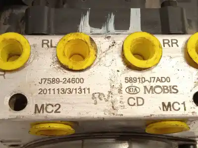 Second-hand car spare part abs for kia xceed (cd) 1.5 t-gdi oem iam references 58910j7ad0 j758924600 6158943200