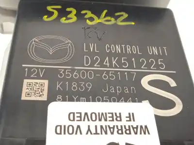 Second-hand car spare part electronic module for mazda cx-3 (dk) 2.0 skyactiv-g (dk5w dk6w) oem iam references d24k51225 3560065117 