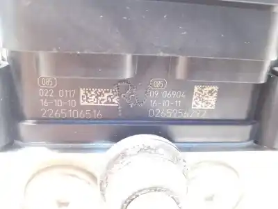 Peça sobressalente para automóvel em segunda mão abs por opel corsa e (x15) 1.4 (08, 68) referências oem iam 39049600 269871 2265106516