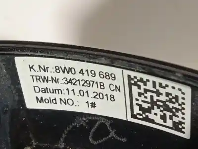 Second-hand car spare part steering wheel for audi q2 (gab, gag) 1.6 tdi oem iam references 8v0419091cg 8w0419689 8v0419091cginu