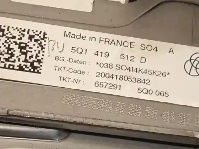 Автозапчасти б/у рулевая колонка за audi q2 (gab, gag) 1.6 tdi ссылки oem iam 5q1419512d  