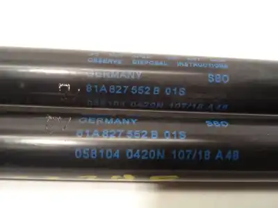 Second-hand car spare part tailgate gas strut for audi q2 (gab, gag) 1.6 tdi oem iam references 81a827552b  