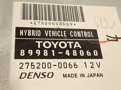 Second-hand car spare part electronic module for lexus rx (_u3_) 400h (mhu38_) oem iam references 8998148060 2752000066 