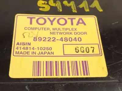 Автозапчасти б/у электронный модуль за lexus rx (_u3_) 400h (mhu38_) ссылки oem iam 8922248040 41481410250 