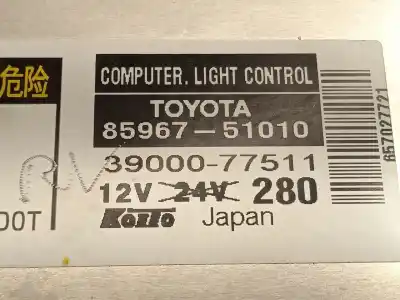 Pezzo di ricambio per auto di seconda mano centralina fari xenon per lexus rx (_u3_) 400h (mhu38_) riferimenti oem iam 8596751010 3900051010 
