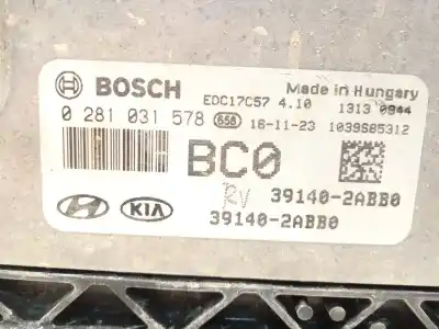 Second-hand car spare part ecu engine control for hyundai i30 (pde, pd, pden) 1.6 crdi oem iam references 391402abb0 0281031578 