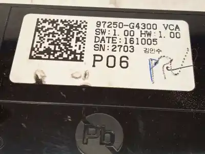 Автозапчастина б/у клімат-контроль для hyundai i30 (pde, pd, pden) 1.6 crdi посилання на oem iam 97250g4300  97250g4300vca