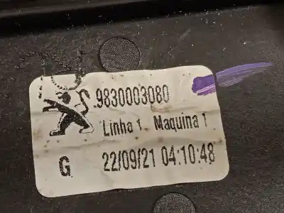 Second-hand car spare part rear left window regulator for peugeot 2008 ii (ud_, us_, uy_, uk_) 1.5 bluehdi 110 (udyhsk) oem iam references 9830003080  9830003180