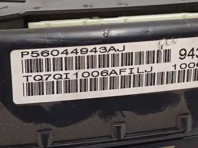 Автозапчастина б/у панель інструментів для chrysler 300c (lx, le) 3.0 crd посилання на oem iam p56044943aj  k56044943aj