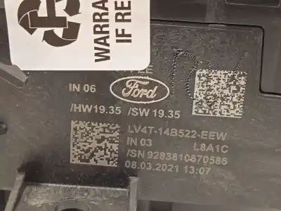 İkinci el araba yedek parçası aralikli kontrol için ford kuga iii (dfk) 2.5 duratec plug-in-hybrid oem iam referansları lv4t14b522eew 2539116 gn1514a664ab