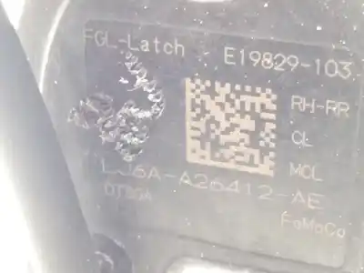 Автозапчастина б/у замок заднього правого дверя для ford kuga iii (dfk) 2.5 fhev посилання на oem iam lj6aa26412ae  2611427