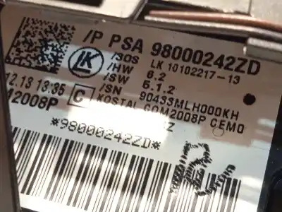 Second-hand car spare part indicator switch for citroen ds5 1.6 hdi 115 oem iam references 98000242zd  96667245zd